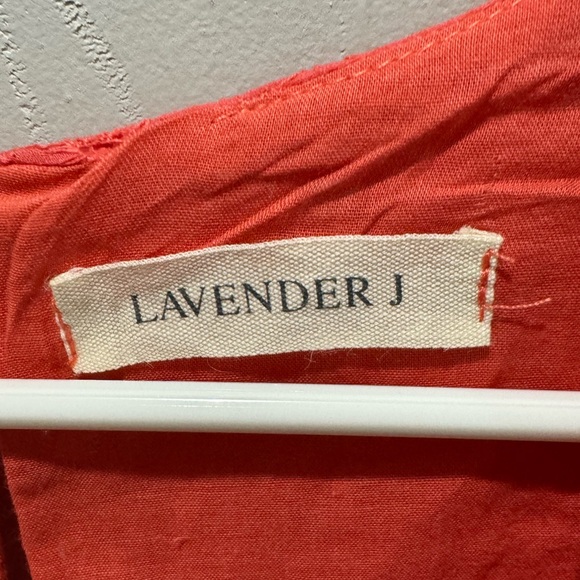 Lavender J - Eyelit dress that is a romper! Shorts under neath! - Picture 3 of 8